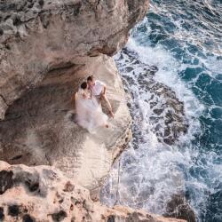 Nataly Philippou Wedding Photoshoot By The Sea