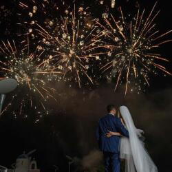 Yiangos Photography Wedding Fireworks